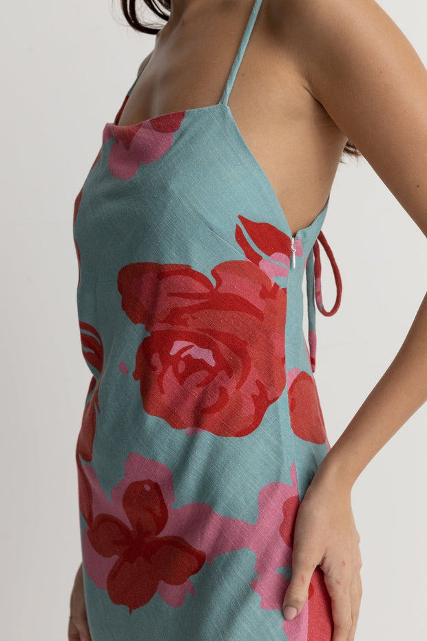 RHYTHM Inferna Floral Midi Dress-The Shop Laguna Beach