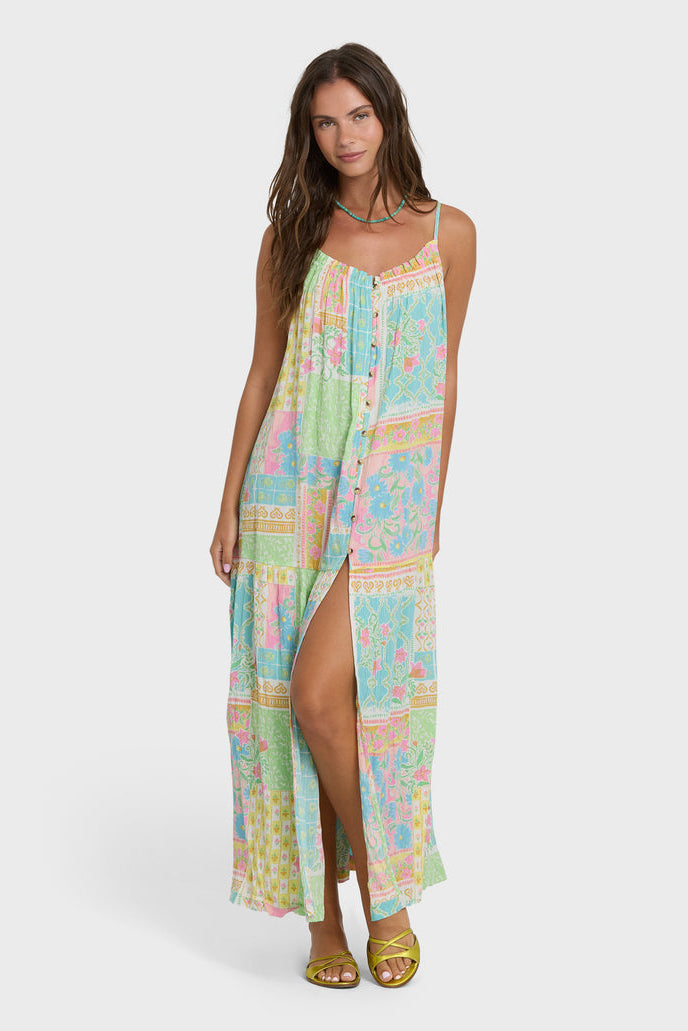 BILLABONG Perla Buttoned Maxi Dress