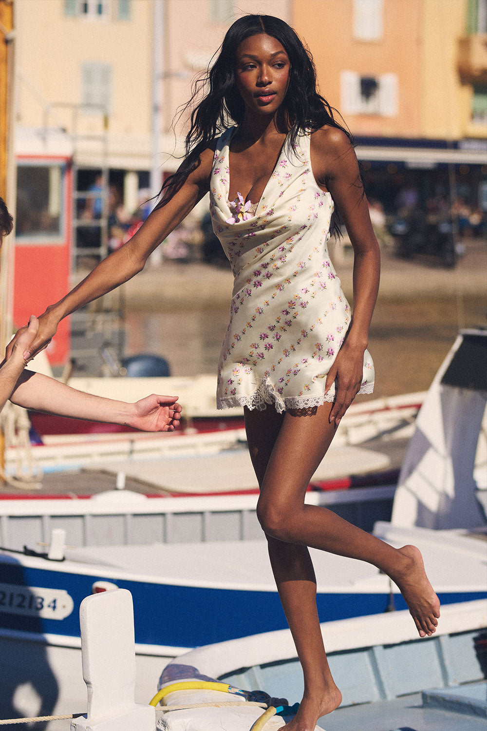 mini dress beach Frankies Bikinis - Chloe Silk making it the ultimate color:ls-prem-essen-woven-46izagb15r-826 Core Colors:Grape Wine DAZY Women Sequins Decor