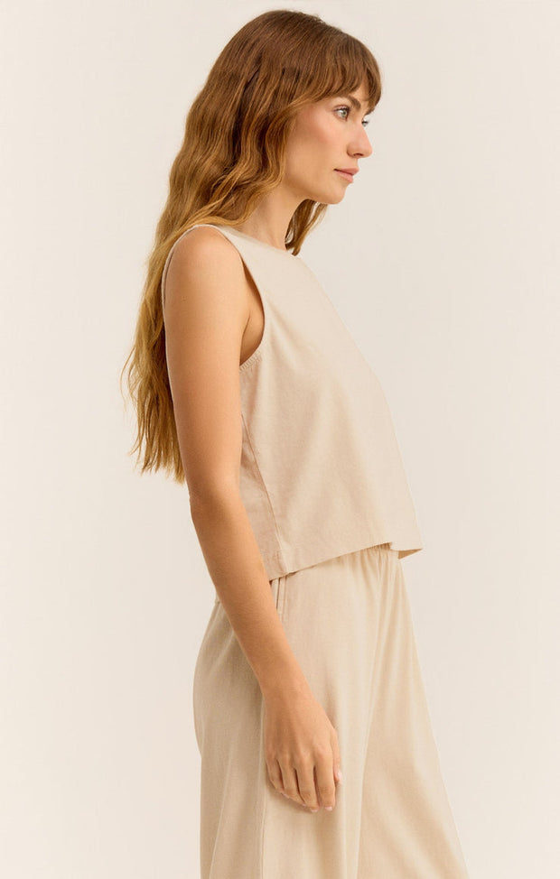 Z SUPPLY Sloane Cotton Jersey Tank - More Colors Available-The Shop Laguna Beach