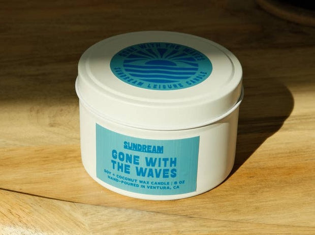 SUNDREAM 'Gone with the Waves' Candle-The Shop Laguna Beach