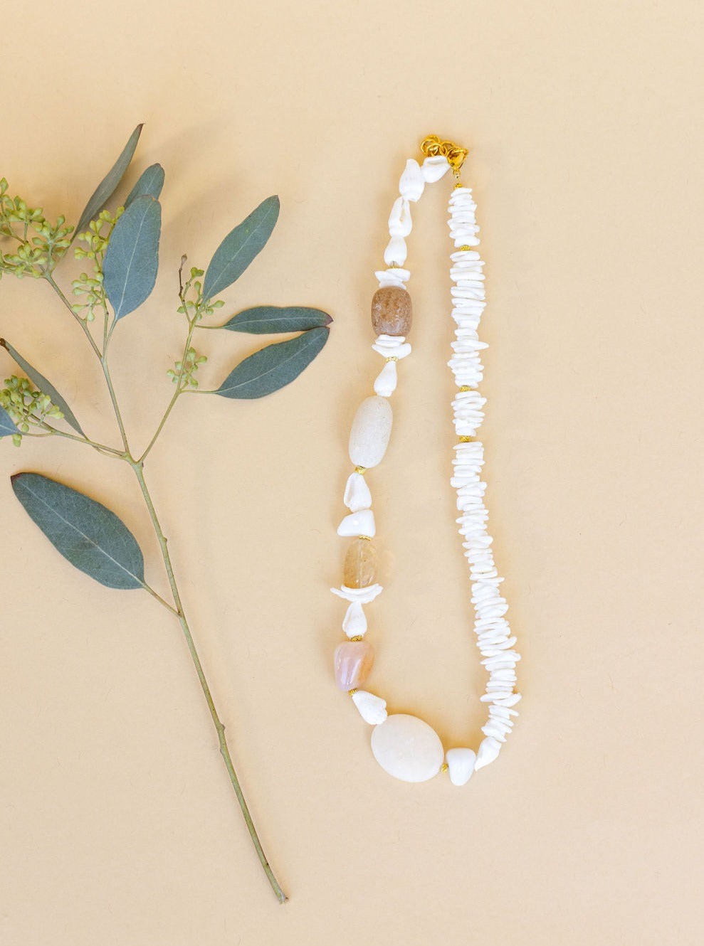 Casa Clara Leila Necklace • Cream | The Shop Laguna Beach