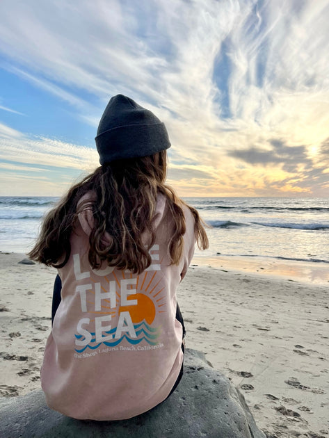 LOVE THE SEA X THE SHOP LAGUNA Pigment Wash Hoodie $59 – The Shop