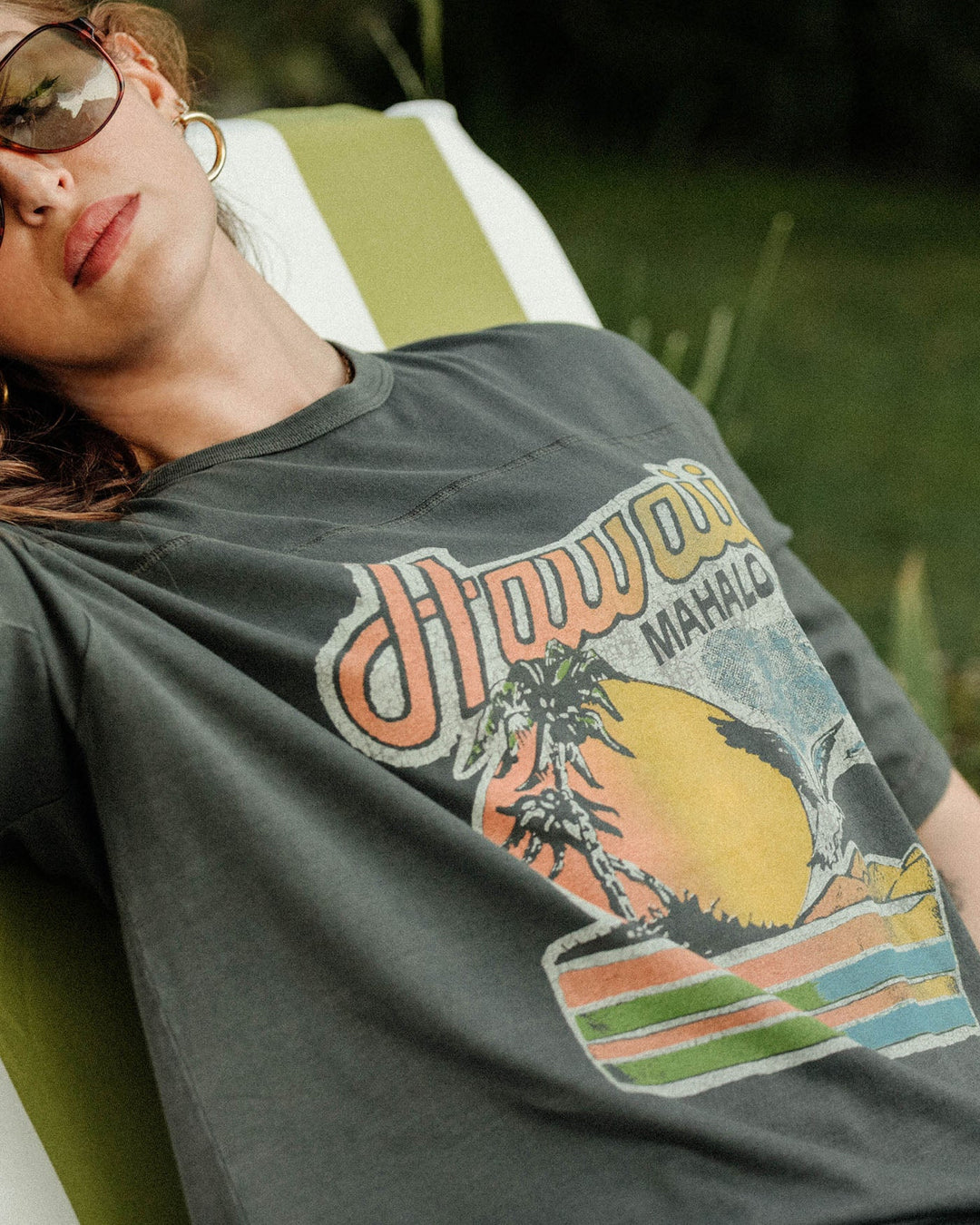 JUNK FOOD Hawaii Mahalo Jersey Tee