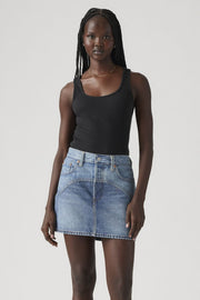 LEVI'S Western Yoke Icon Denim Skirt-The Shop Laguna Beach