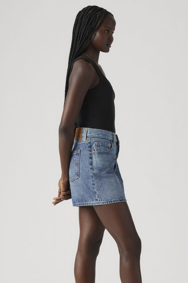 LEVI'S Western Yoke Icon Denim Skirt-The Shop Laguna Beach