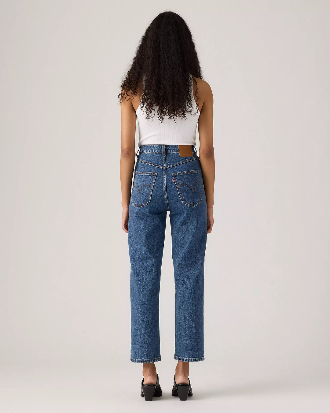 LEVI'S Ribcage Western Yoke Jean - Valley View Stone-The Shop Laguna Beach