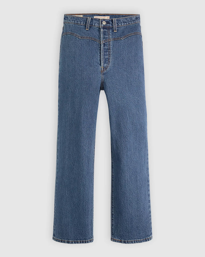LEVI'S Ribcage Western Yoke Jean - Valley View Stone-The Shop Laguna Beach