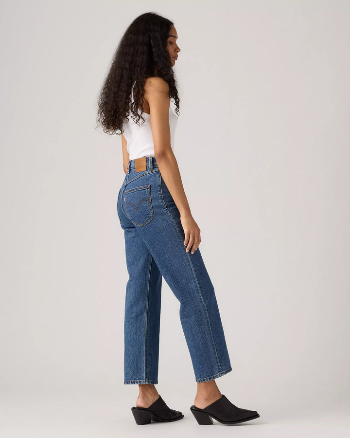 LEVI'S Ribcage Western Yoke Jean - Valley View Stone-The Shop Laguna Beach