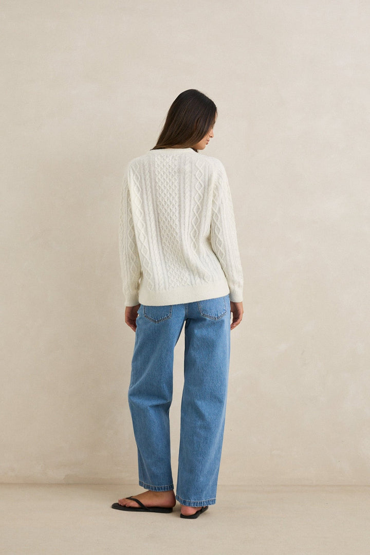 RHYTHM Oceanside Mohair Knit Sweater-The Shop Laguna Beach