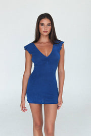 INDAH Bijou Solid Mini Dress-The Shop Laguna Beach