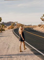 RHYTHM Louise Check Skort-The Shop Laguna Beach
