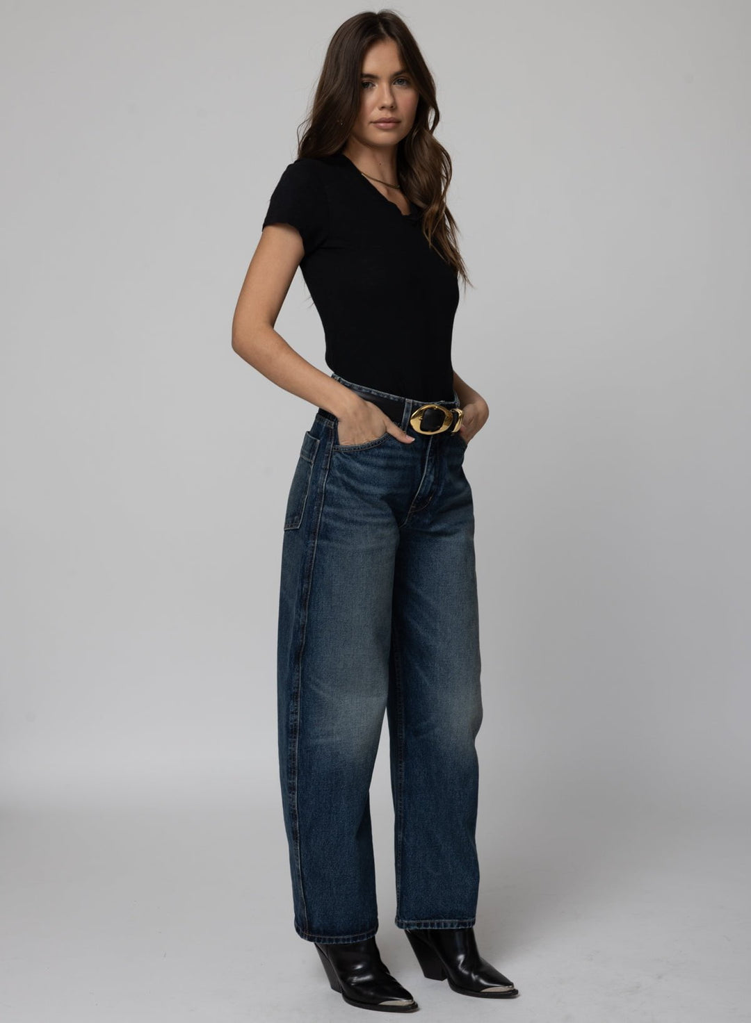 STILLWATER Rib Slim Baby Tee-The Shop Laguna Beach