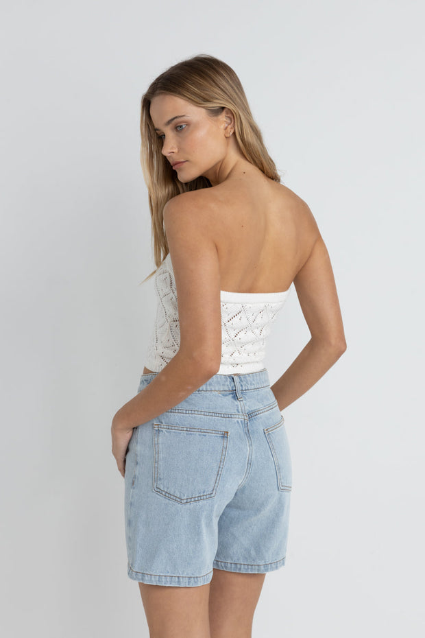 RHYTHM Islander Knit Tube Top-The Shop Laguna Beach