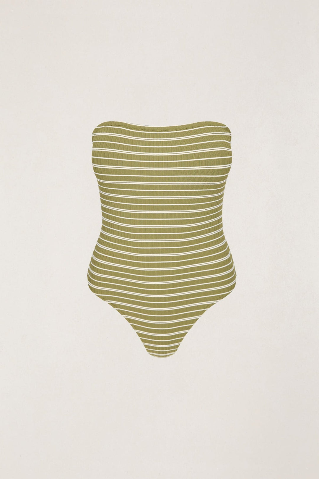 RHYTHM Vista Stripe Strapless One Piece-The Shop Laguna Beach