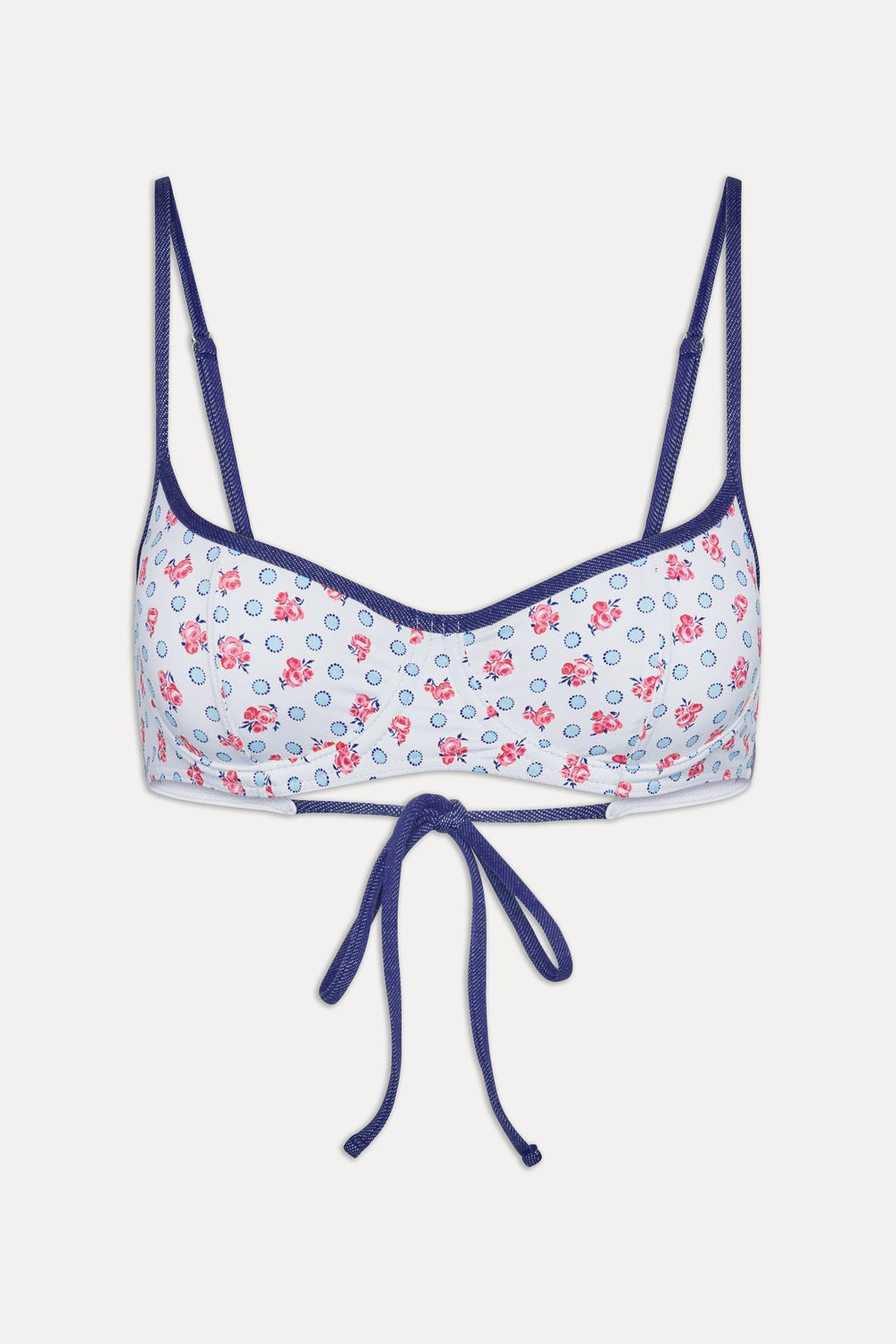 FRANKIES BIKINIS Cola Ruffle Underwire Top - More Colors Available-The Shop Laguna Beach