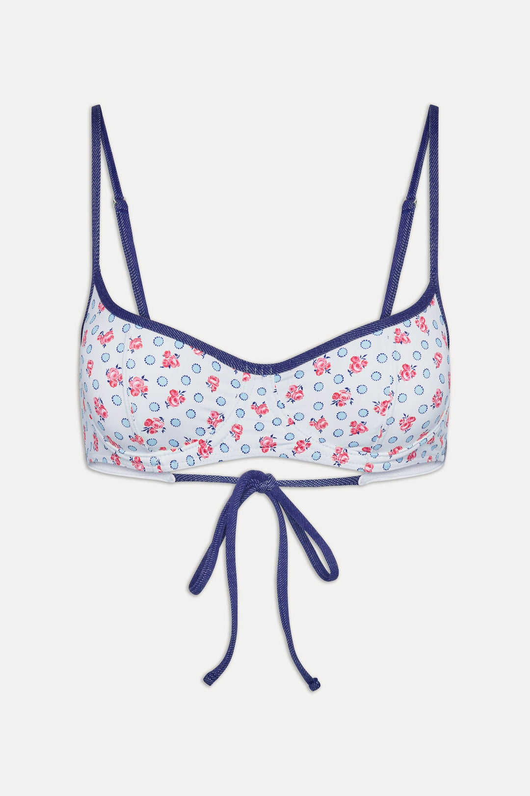 FRANKIES BIKINIS Cola Ruffle Underwire Top - More Colors Available-The Shop Laguna Beach