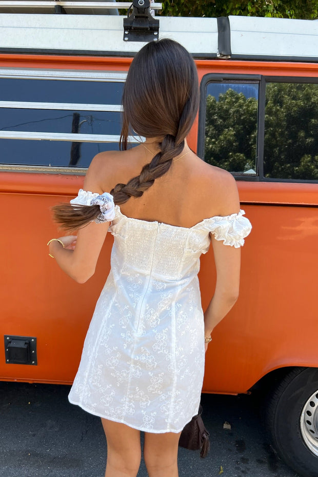 KEEN THE LABEL Huda Embroidered Mini Dress-The Shop Laguna Beach