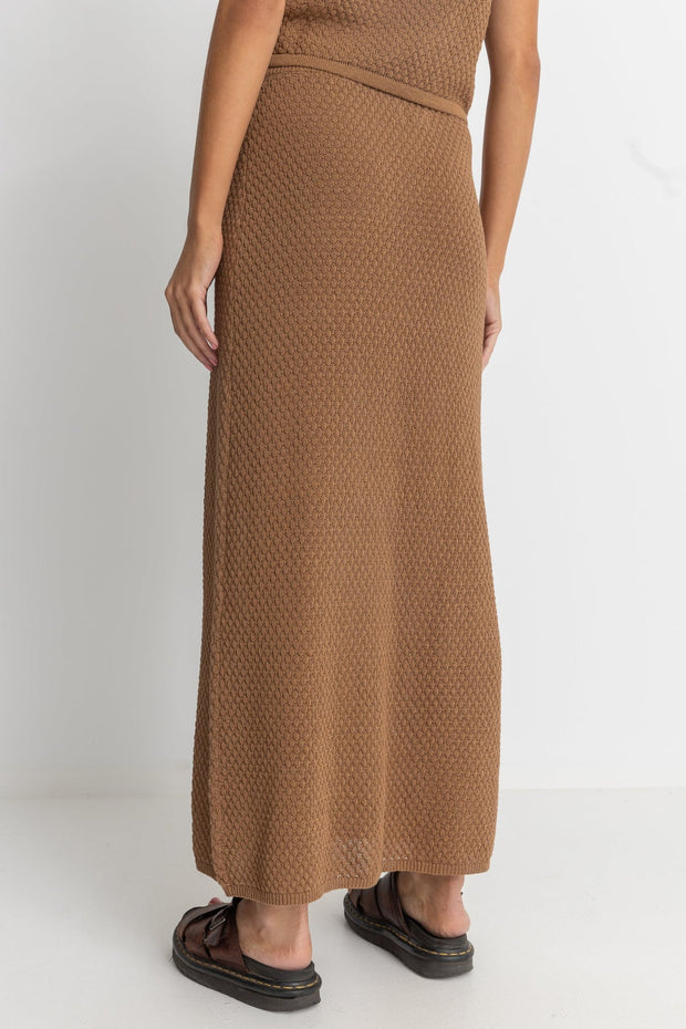 RHYTHM Jossie Knit Maxi Skirt-The Shop Laguna Beach