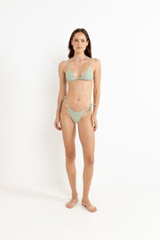 RHYTHM Lola Check Sliding Tri Top-The Shop Laguna Beach