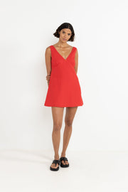 RHYTHM Belle Mini Dress-The Shop Laguna Beach