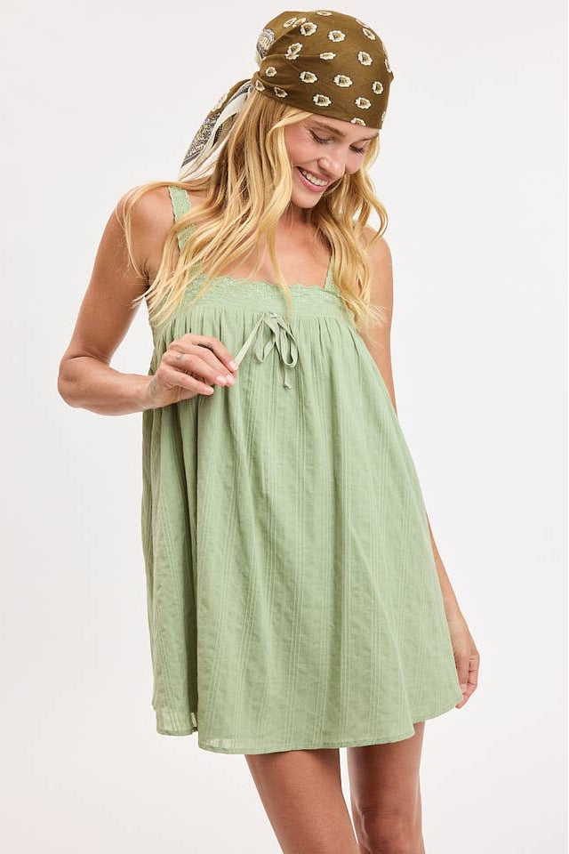 KEEN THE LABEL Honor Babydoll Mini Dress