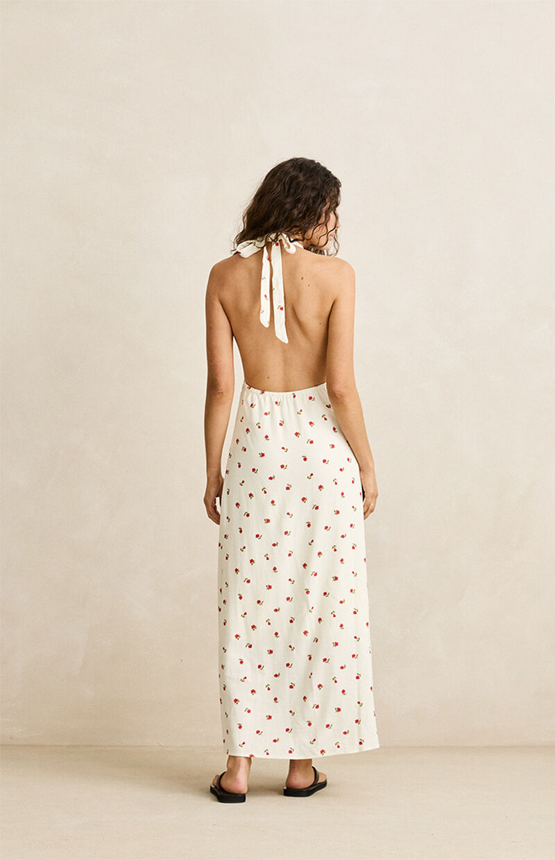 RHYTHM Mila Floral Halter Maxi Dress