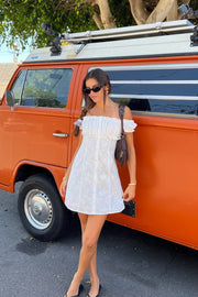 KEEN THE LABEL Huda Embroidered Mini Dress-The Shop Laguna Beach