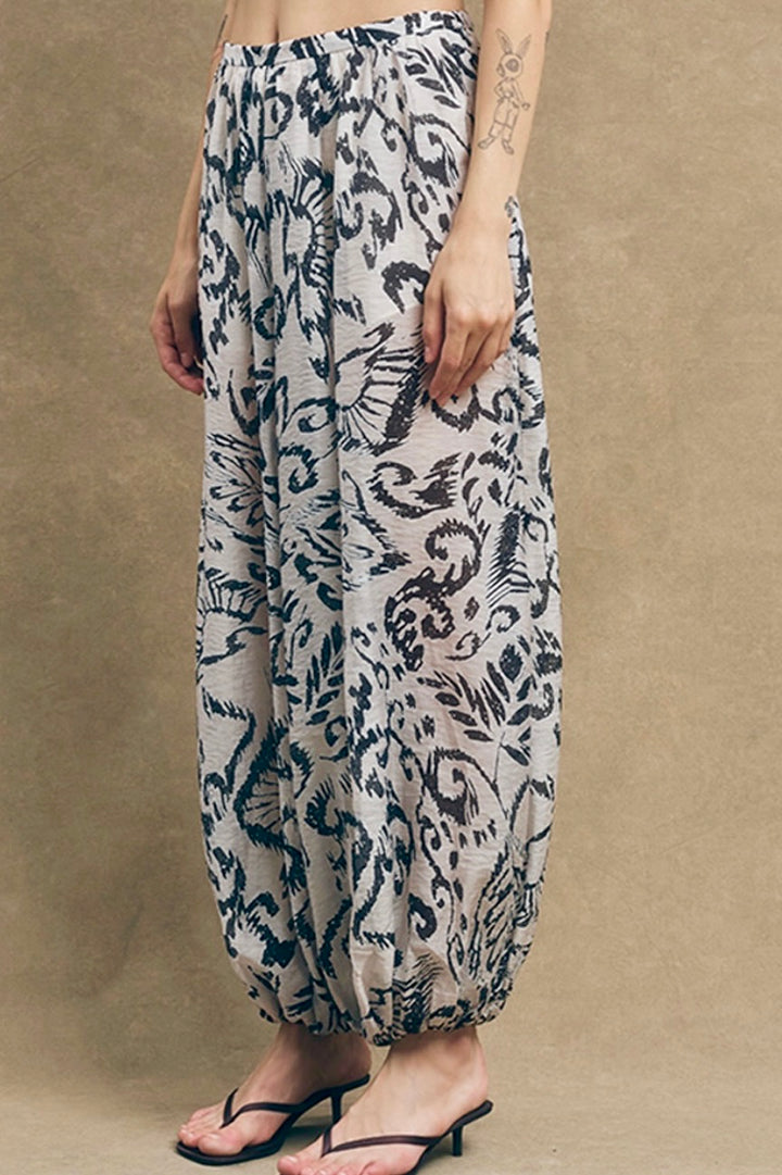 MAUDE CLUB Talia Balloon Pants-The Shop Laguna Beach