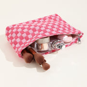 ACCITY Large Check Cosmetic Bag - More Colors Available-The Shop Laguna Beach