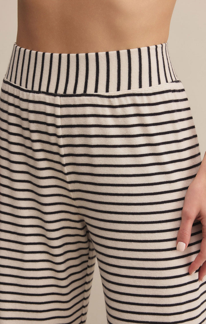 Z SUPPLY Luxe Stripe Knit Pant-The Shop Laguna Beach