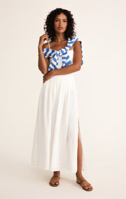 Z SUPPLY Reina Airy Gauze Midi Skirt