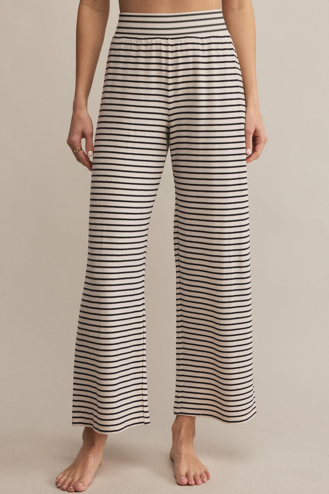 Z SUPPLY Luxe Stripe Knit Pant-The Shop Laguna Beach