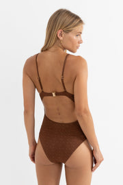 RHYTHM Sunset Tie-Front One Piece-The Shop Laguna Beach