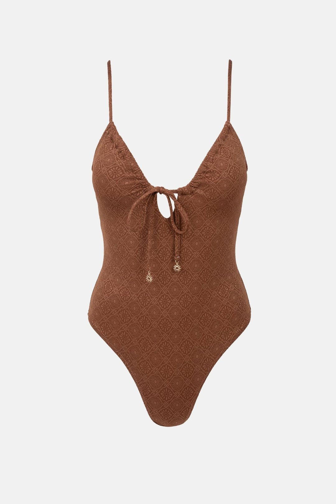 RHYTHM Sunset Tie-Front One Piece-The Shop Laguna Beach