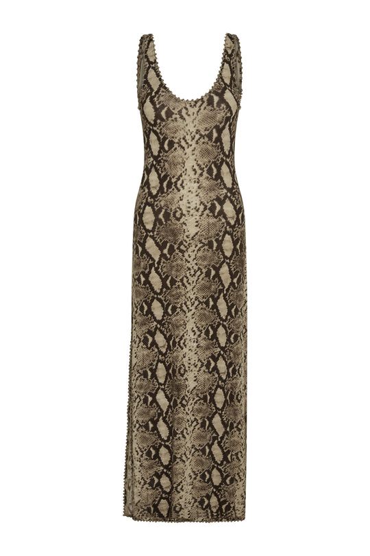 INDAH Sonya Printed Maxi Dress
