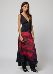 STILLWATER Stella Midnight Rose Maxi Dress-The Shop Laguna Beach