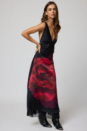 STILLWATER Stella Midnight Rose Maxi Dress-The Shop Laguna Beach