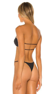 INDAH Bass Solid Bandeau Top-The Shop Laguna Beach