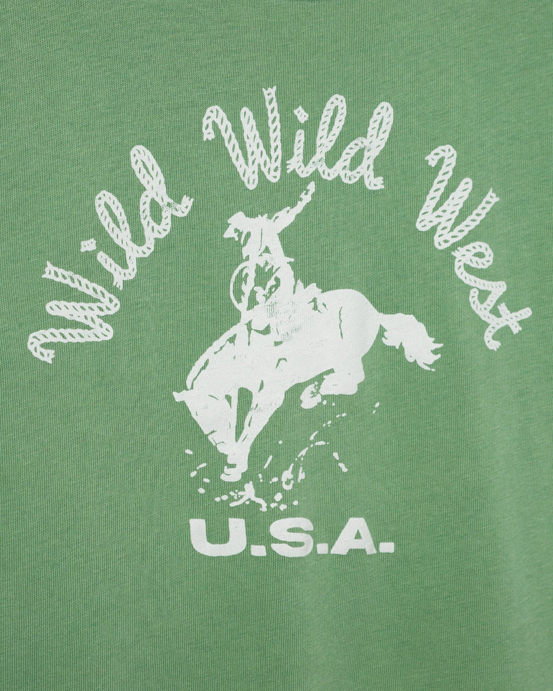 JUNK FOOD Wild West Vintage Baby Tee-The Shop Laguna Beach