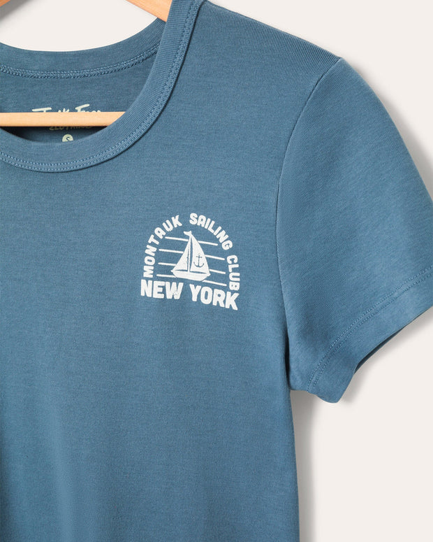 JUNK FOOD Montauk Sailing Baby Tee