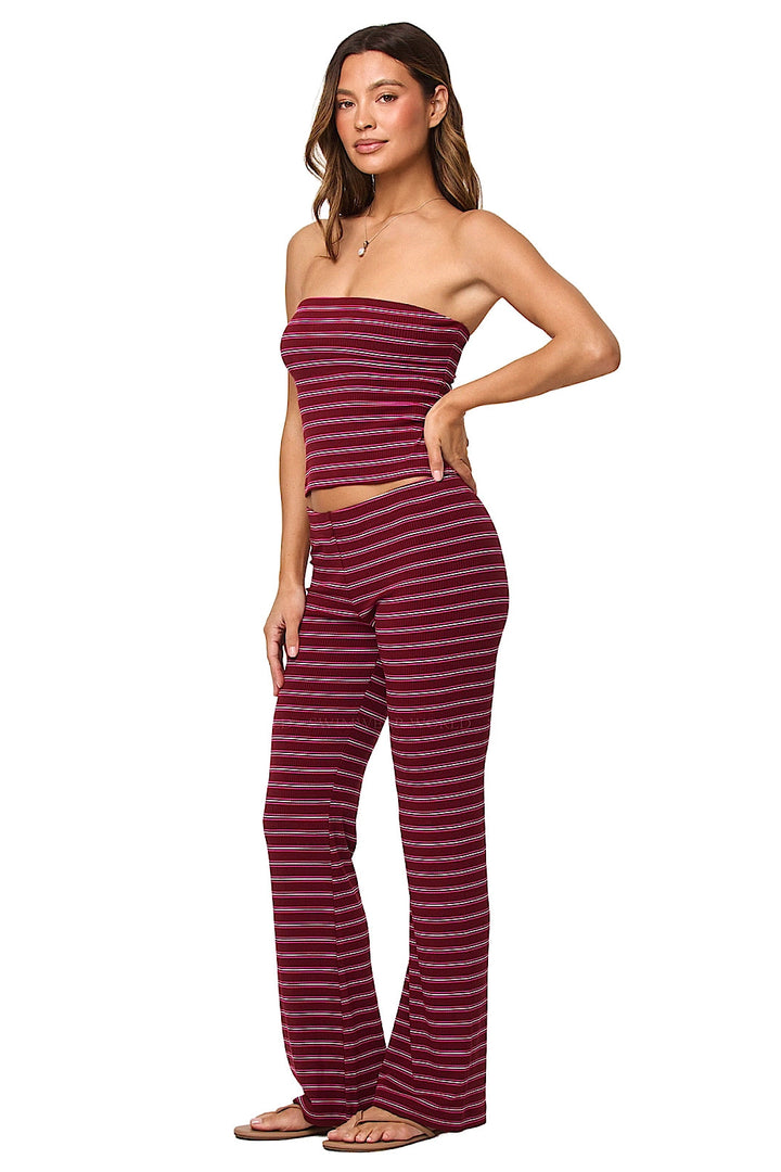 LSPACE Zinnia Knit Flare Pant