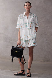 SANCIA The Ellis Oversized Printed Shirt