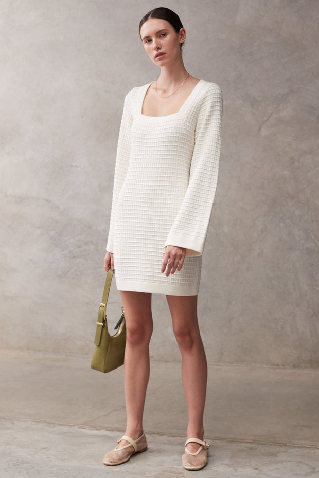 SANCIA Carmen Knit Long Sleeve Dress-The Shop Laguna Beach