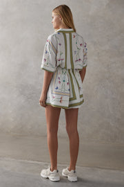 SANCIA The Willa Printed Shirt-The Shop Laguna Beach