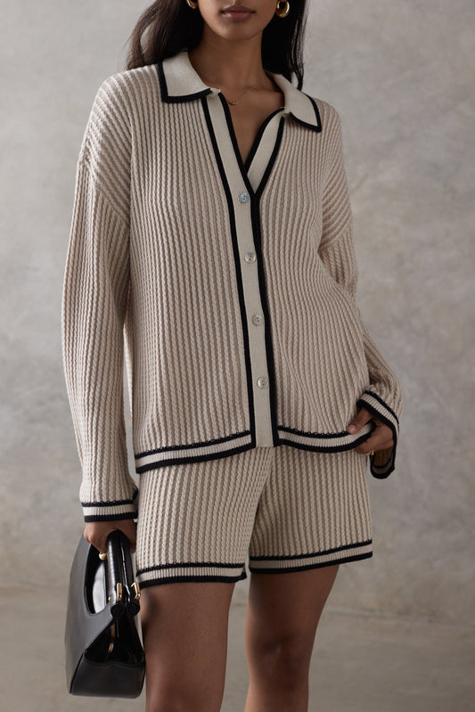 SANCIA Josephina Knit Sweater Shirt-The Shop Laguna Beach