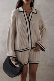 SANCIA Josephina Knit Sweater Shirt-The Shop Laguna Beach