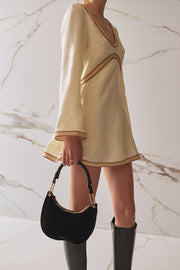SANCIA THE LABEL Luella Long Sleeve Mini Dress-The Shop Laguna Beach