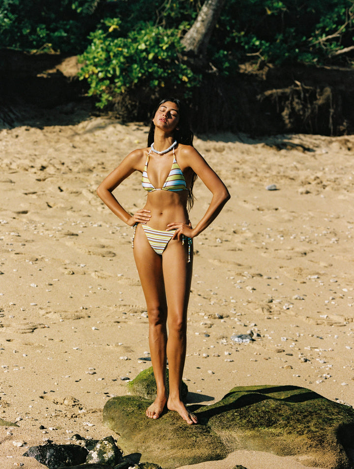 LSPACE Lennox Stripe Tie-Side Bottom-The Shop Laguna Beach