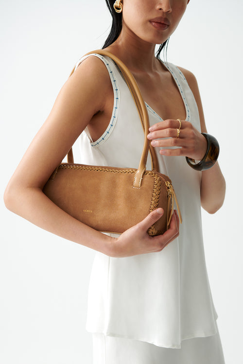 SANCIA The Kotli Suede Purse-The Shop Laguna Beach